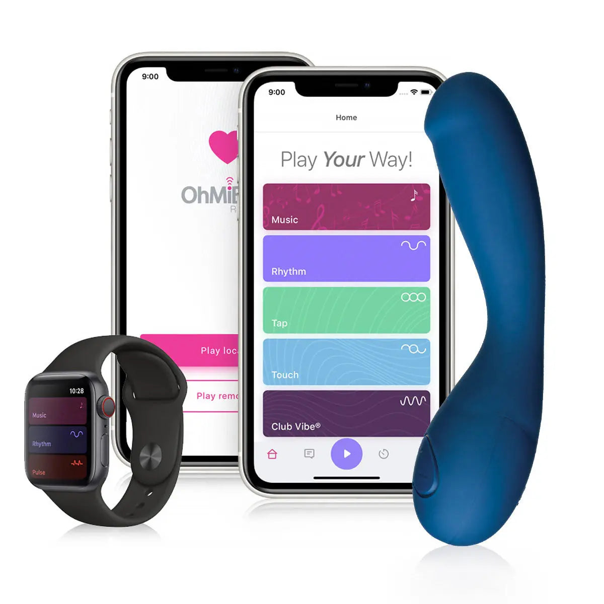 OhMiBod NEX2 BlueMotion Vibe - 2nd Gen OhMiBod