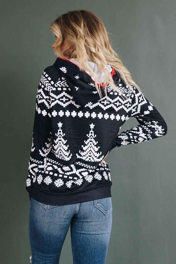 Oh, Christmas Tree Plaid Hoodie Stay Warm in Style