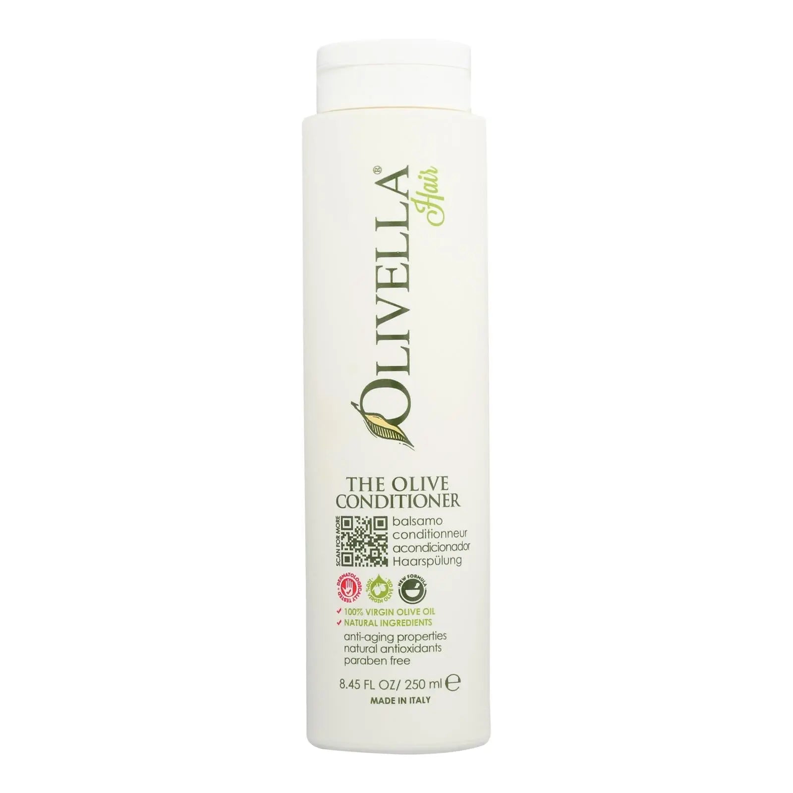 Olivella The Olive Conditioner Natural Formula - 8.5 Fl Oz Olivella