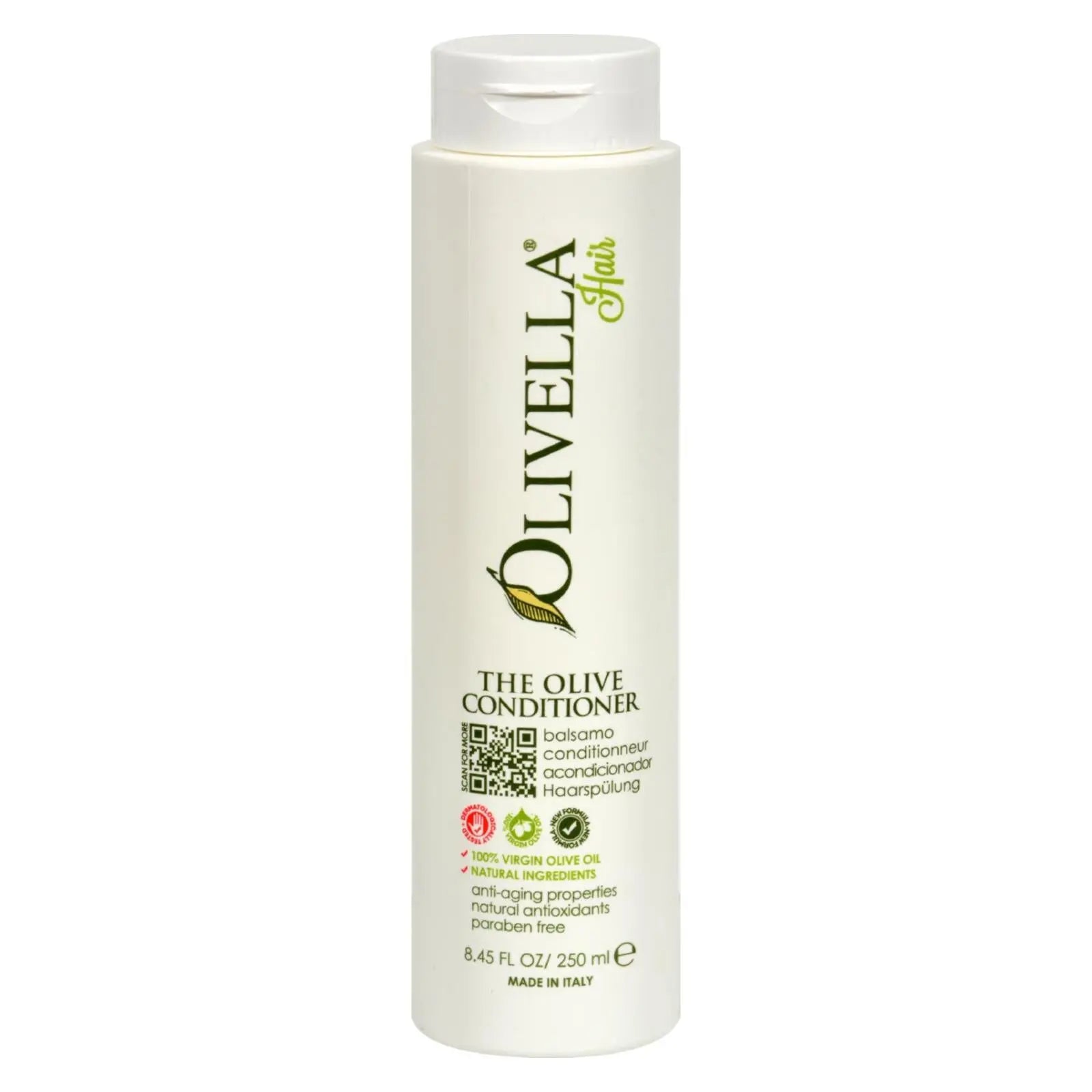 Olivella The Olive Conditioner Natural Formula - 8.5 Fl Oz Olivella