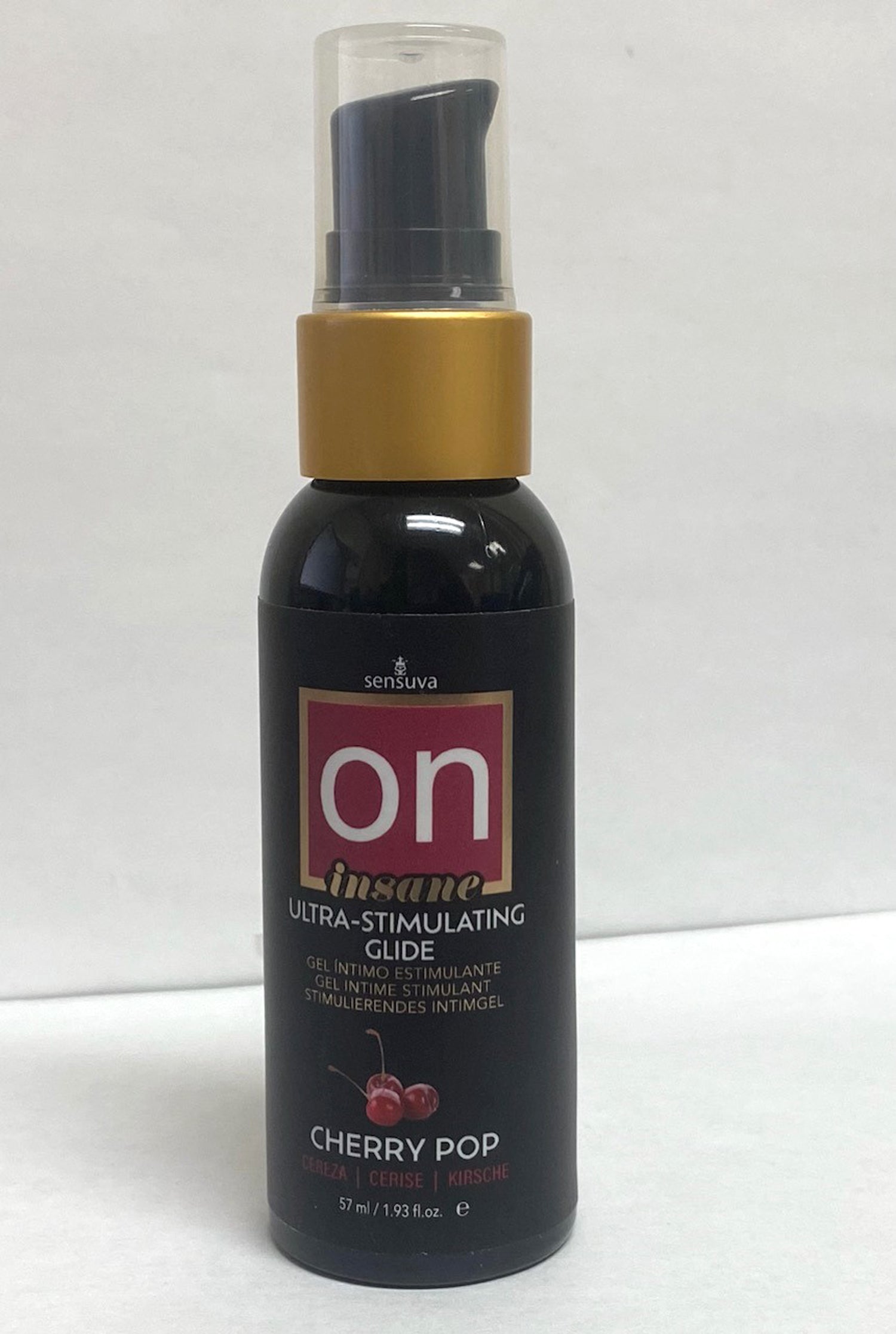 On Insane Ultra-Stimulating Glide Cherry Pop 2oz-57ml Bottle - GreatEagleInc