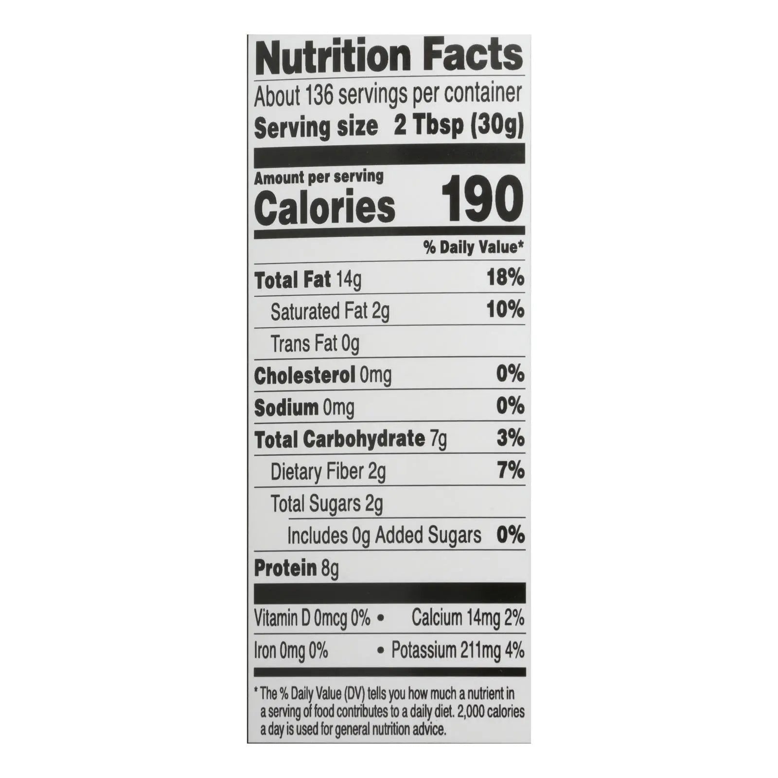 Once Again Organic Creamy Peanut Butter No Salt - Single Bulk Item - 9lb Once Again