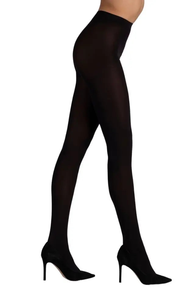 Opaque & Velvety Soft Tights Made With 3D Microfibre, Provides Warmth & Comfort. LECHERY