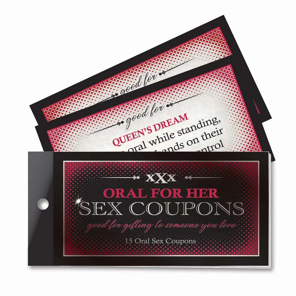 Oral Adventures For Her Sex Coupons Little Genie