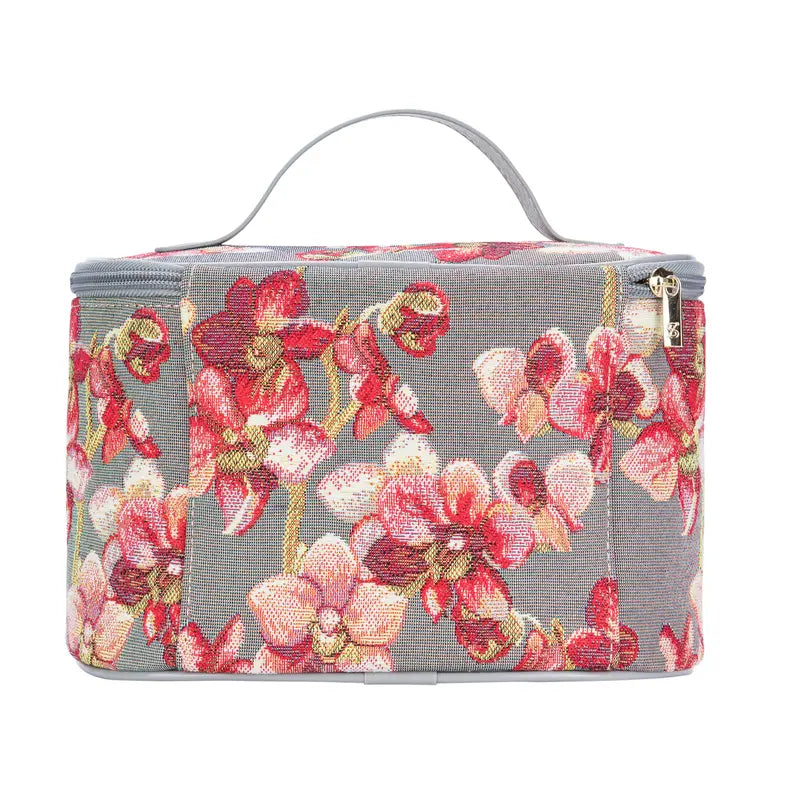 Orchid Toiletry Vanity Travel Bag Signare USA