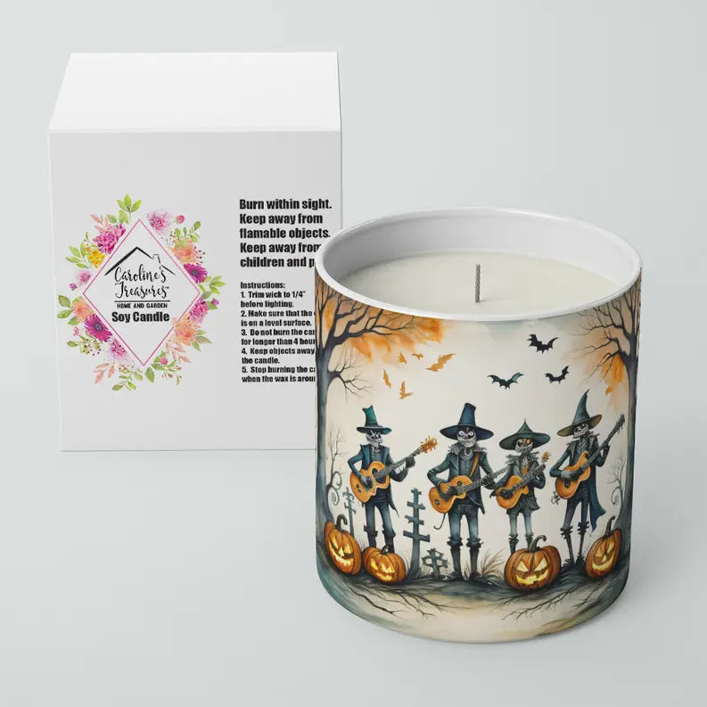 Orcs Spooky Halloween Decorative Soy Candle Caroline's Treasures