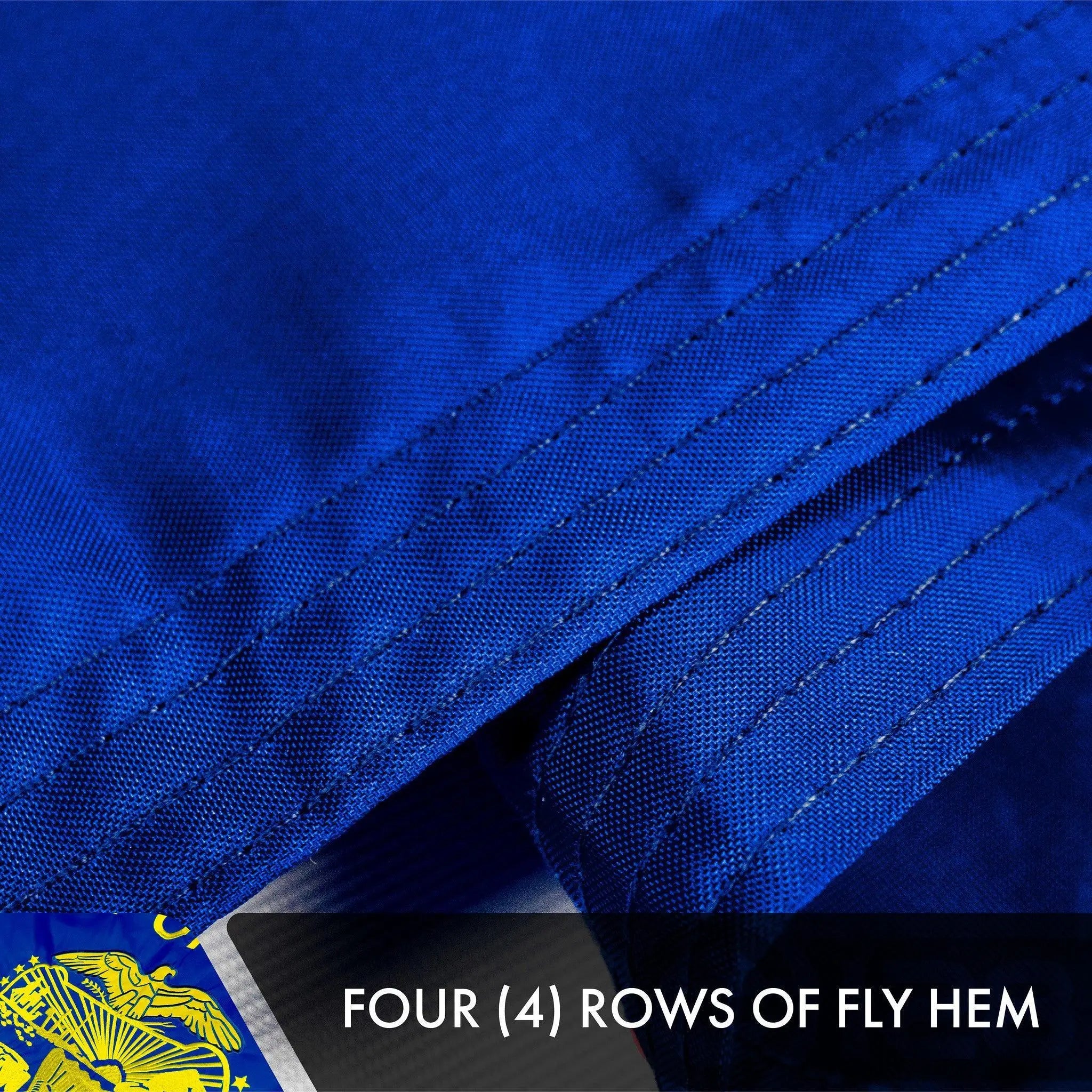 Oregon OR State Flag 3x5 Ft 10-Pack Double-sided Embroidered Polyester By G128 G128