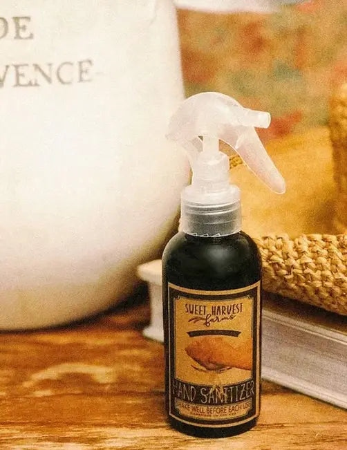Organic And Natural Hand Sanitizer Sweet Harvest Farms