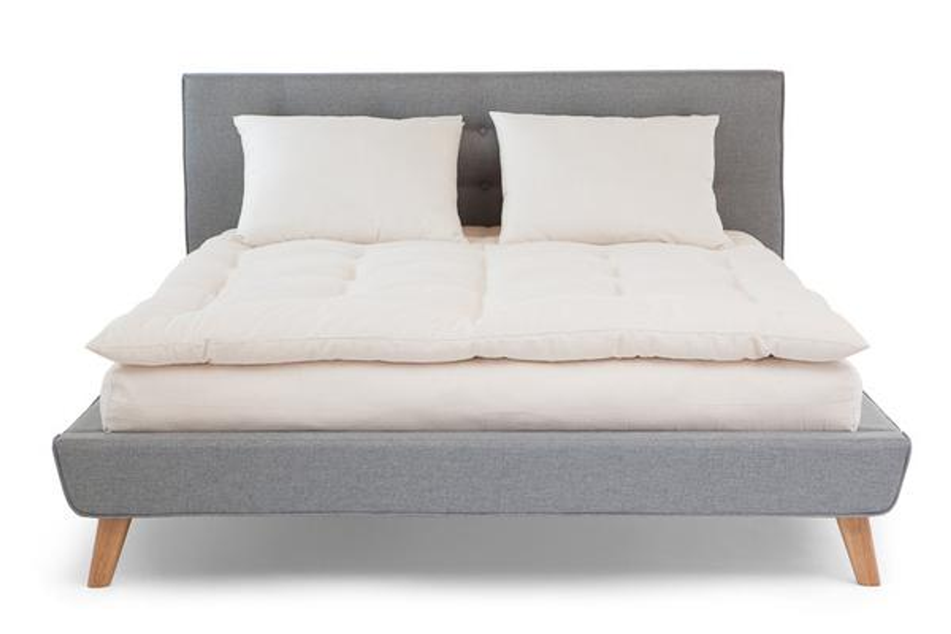 Organic Cotton Topper White Lotus Home