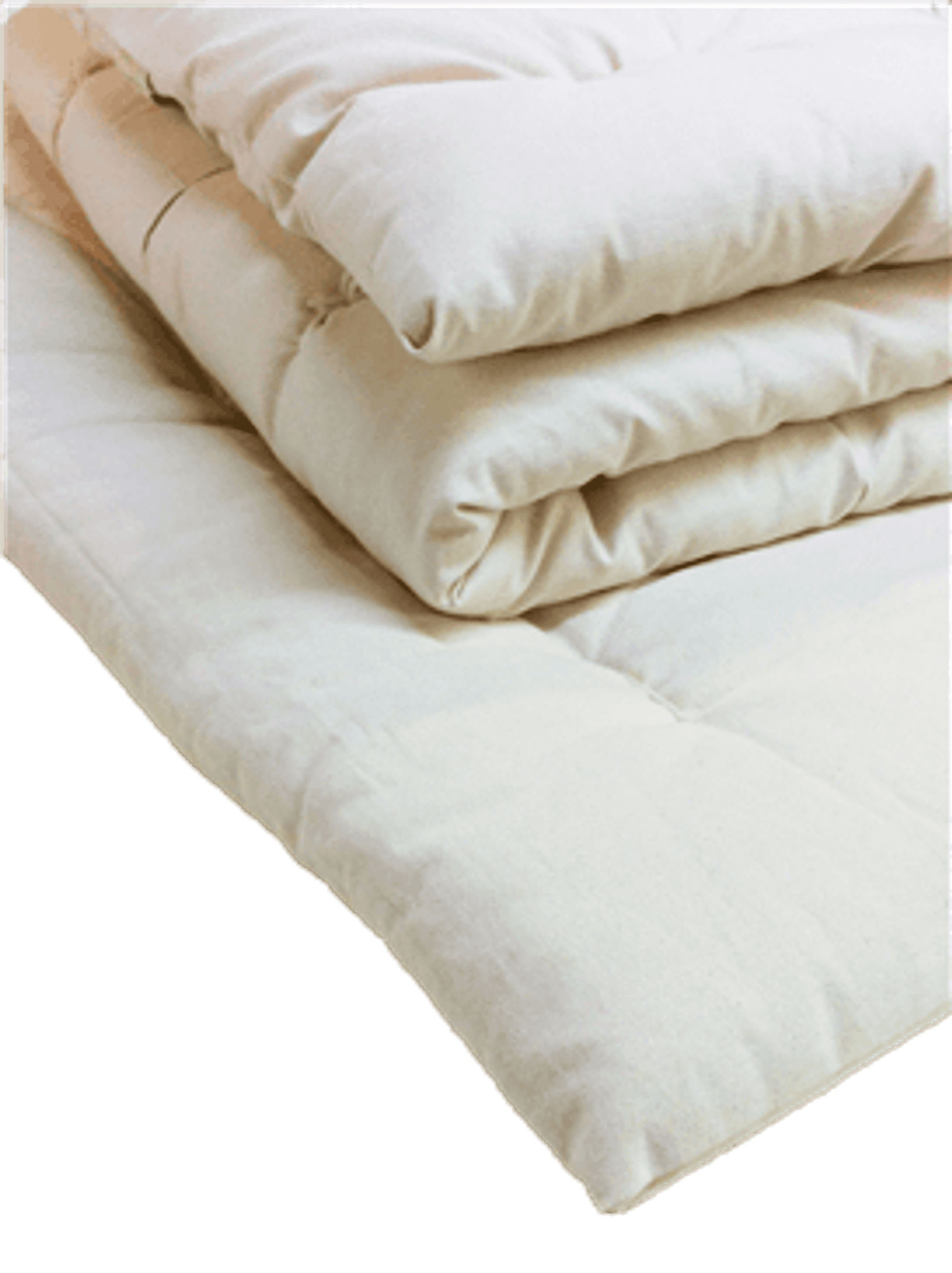 Organic Cotton Topper White Lotus Home