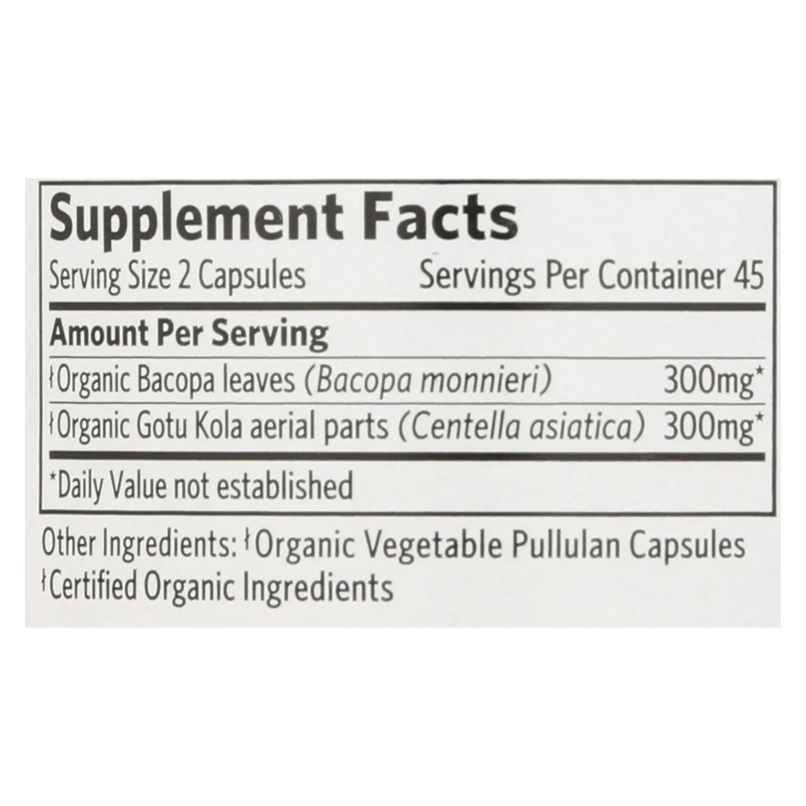 Organic India Memory Supplement, Mental Clarity  - 1 Each - 90 Vcap Organic India