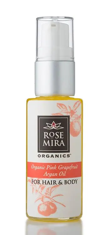 Organic Pink Grapefruit - Argan Hair & Body Oil - 1oz Rosemira Organics