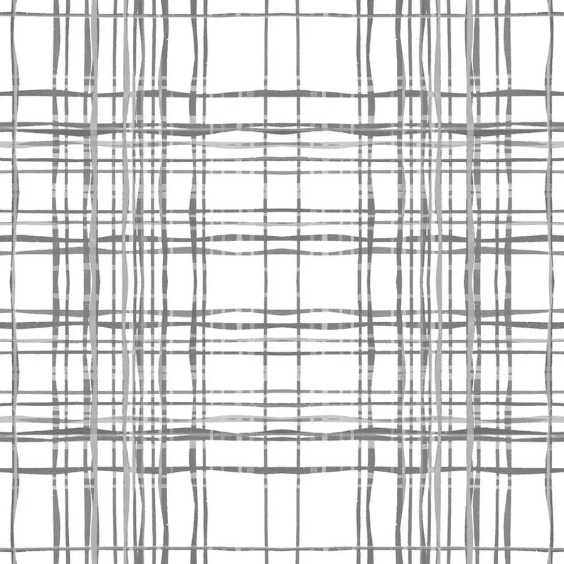 Organic Plaid ' Modern Farmhouse Peel & Stick Wallpaper SBC-LTD