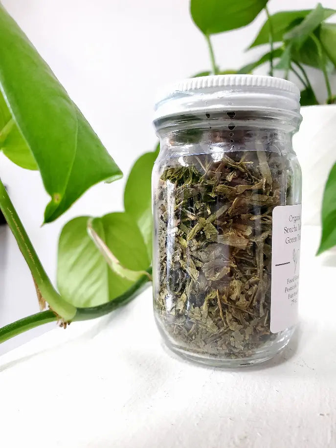 Organic Sencha Leaf Green Tea Three Witches