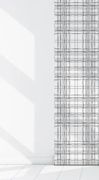 Organic Vinyl Canvas Peel & Stick Wallpaper Panel SBC-LTD