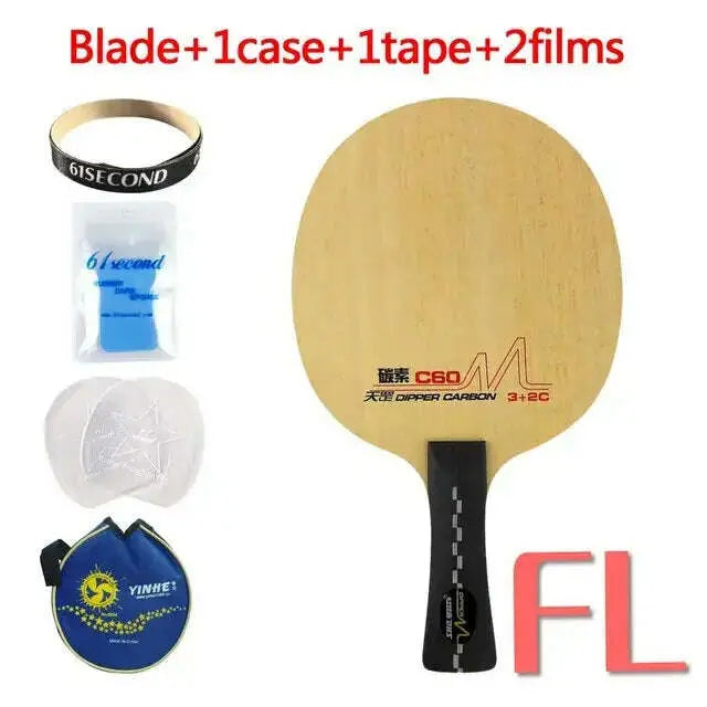 Original-DHS-DM.C60-DIPPER-CARBON-Quick-Attack-Plus-Loop-Table-Tennis-PingPong-Blade-Shakehand-FL-Long-Handle-FreeDropship-334744243