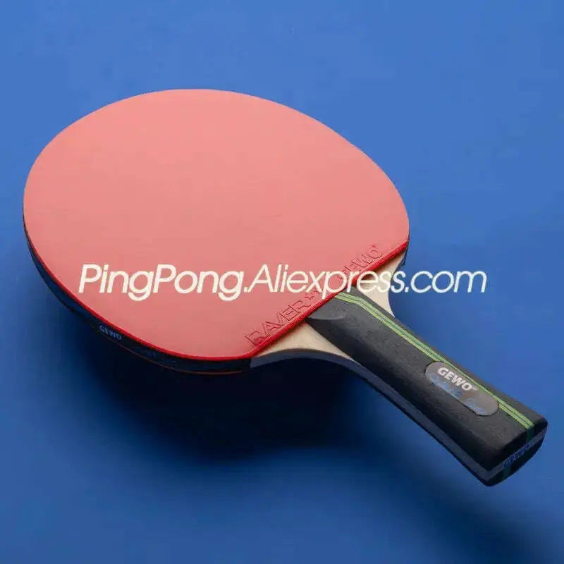 Original-GEWO-RAVE-GAME-2-Star-Table-Tennis-Racket-Pre-assembled-Ping-Pong-Bat-FreeDropship-335236561