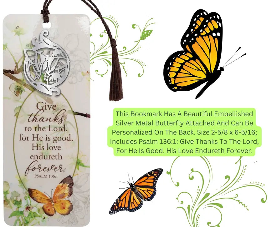 Ornament Bookcard His Love Endureth Dicksons Inc