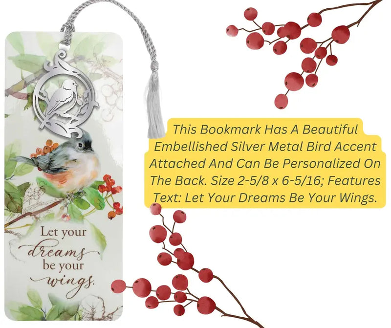 Ornament Bookcard Let Your Dreams Be Dicksons Inc