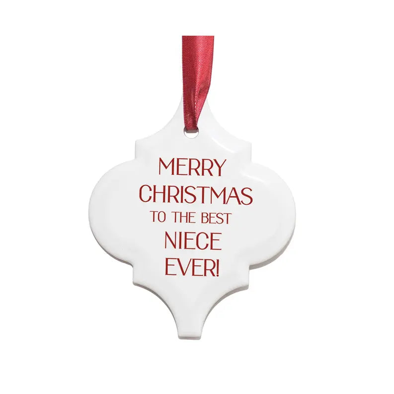 Ornament Merry Christmas Best Niece Dicksons Inc