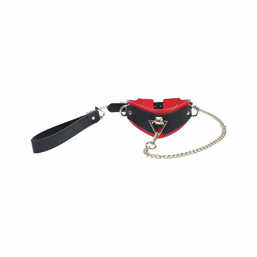 Ouch! Milan Collection - Collar with Leash - GreatEagleInc