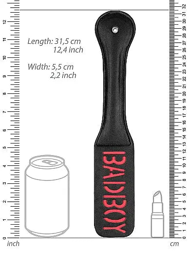 Ouch! Paddle Bad Boy Black SHOTS AMERICA
