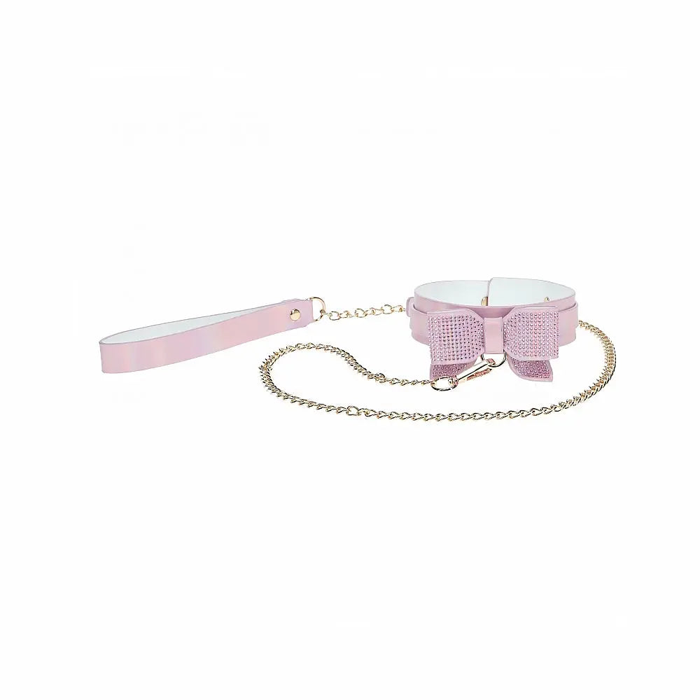 Ouch! Paris Collection - Collar with Leash Shots