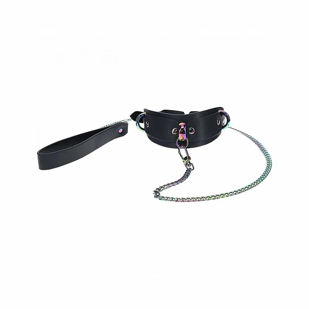 Ouch! Venice Collection - Collar with Leash Shots