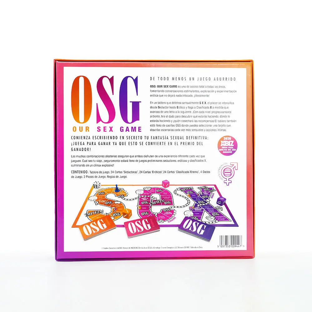 Our Sex Game (Spanish Language) Creative Conceptions