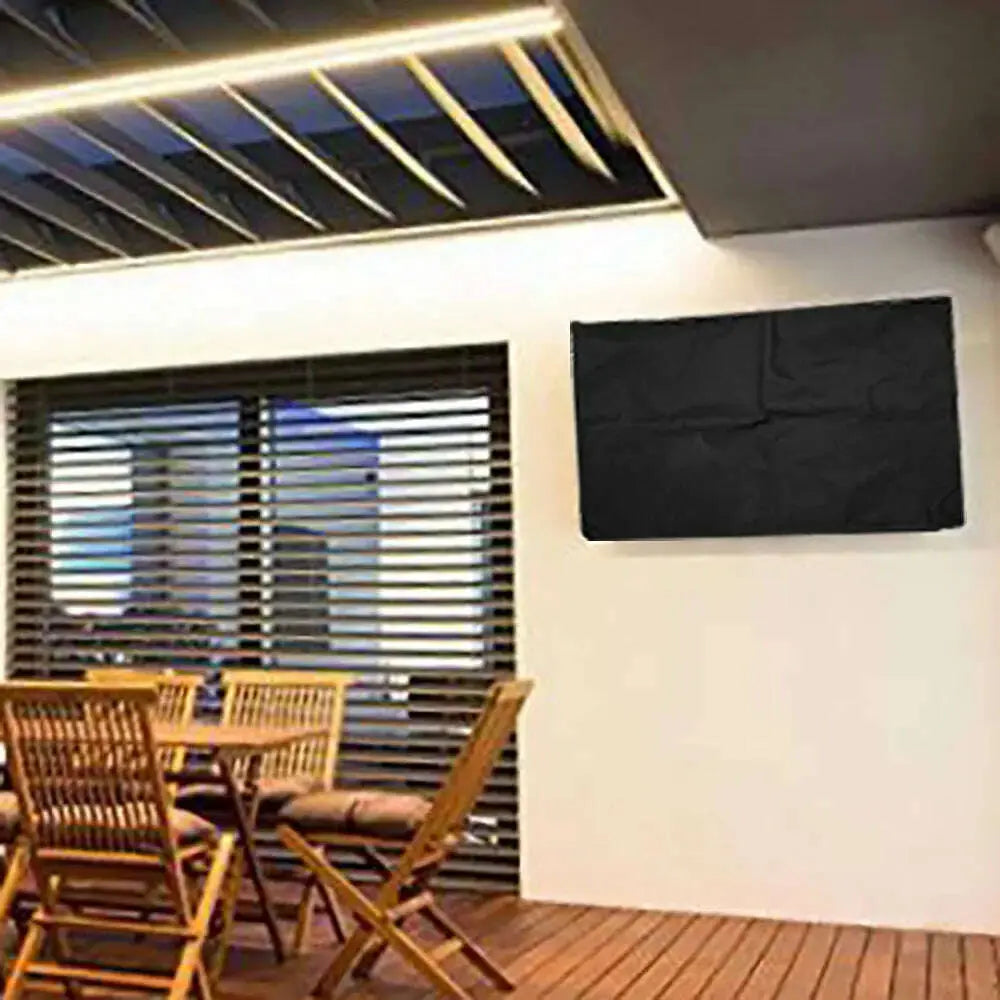 Outdoor-Black-LCD-LED-TV-Cover-Waterproof-Television-Dust-proof-Microfiber-Cloth-LED-Screen-Weatherproof-Universal-Protector-GreatEagleInc-334222397