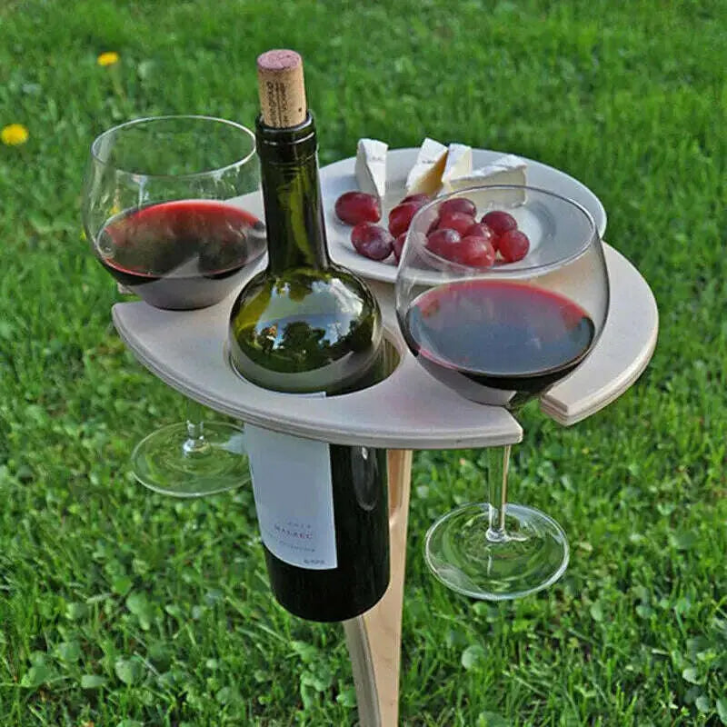 Outdoor-Wine-Table-Portable-Picnic-Table-Wine-Glass-Racks-Foldable-Round-Desktop-Wooden-Picnic-Table-Garden-Collapsible-Table-GreatEagleInc-334170088