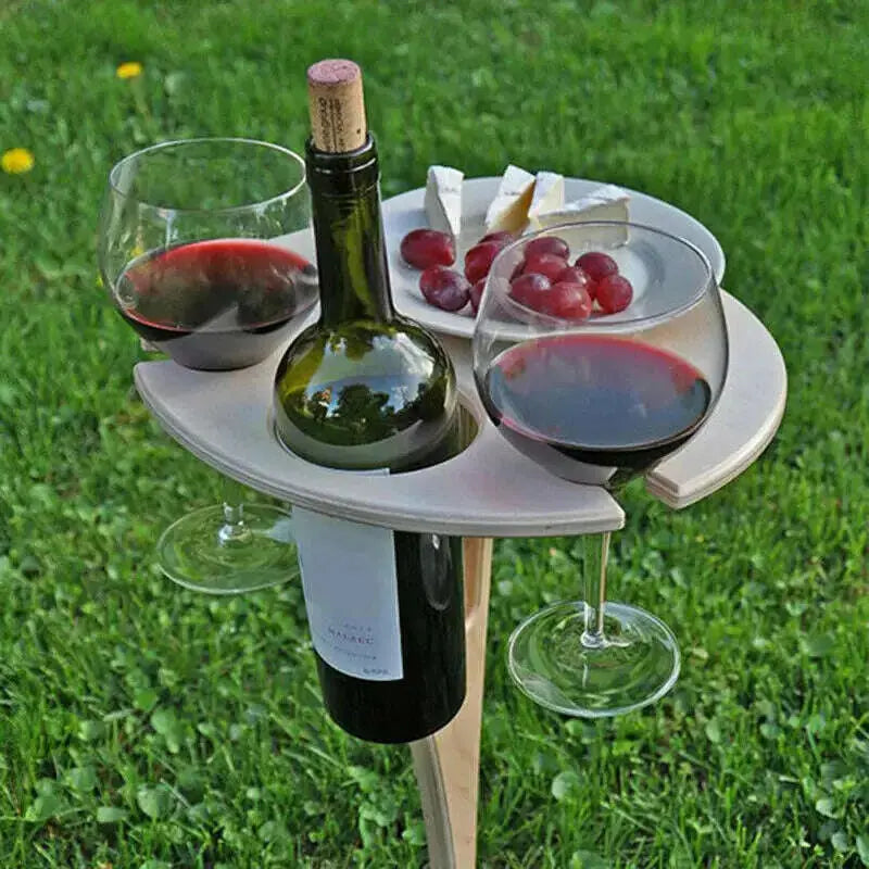 Outdoor-Wine-Table-Portable-Picnic-Table-Wine-Glass-Racks-Foldable-Round-Desktop-Wooden-Picnic-Table-Garden-Collapsible-Table-GreatEagleInc-334170088
