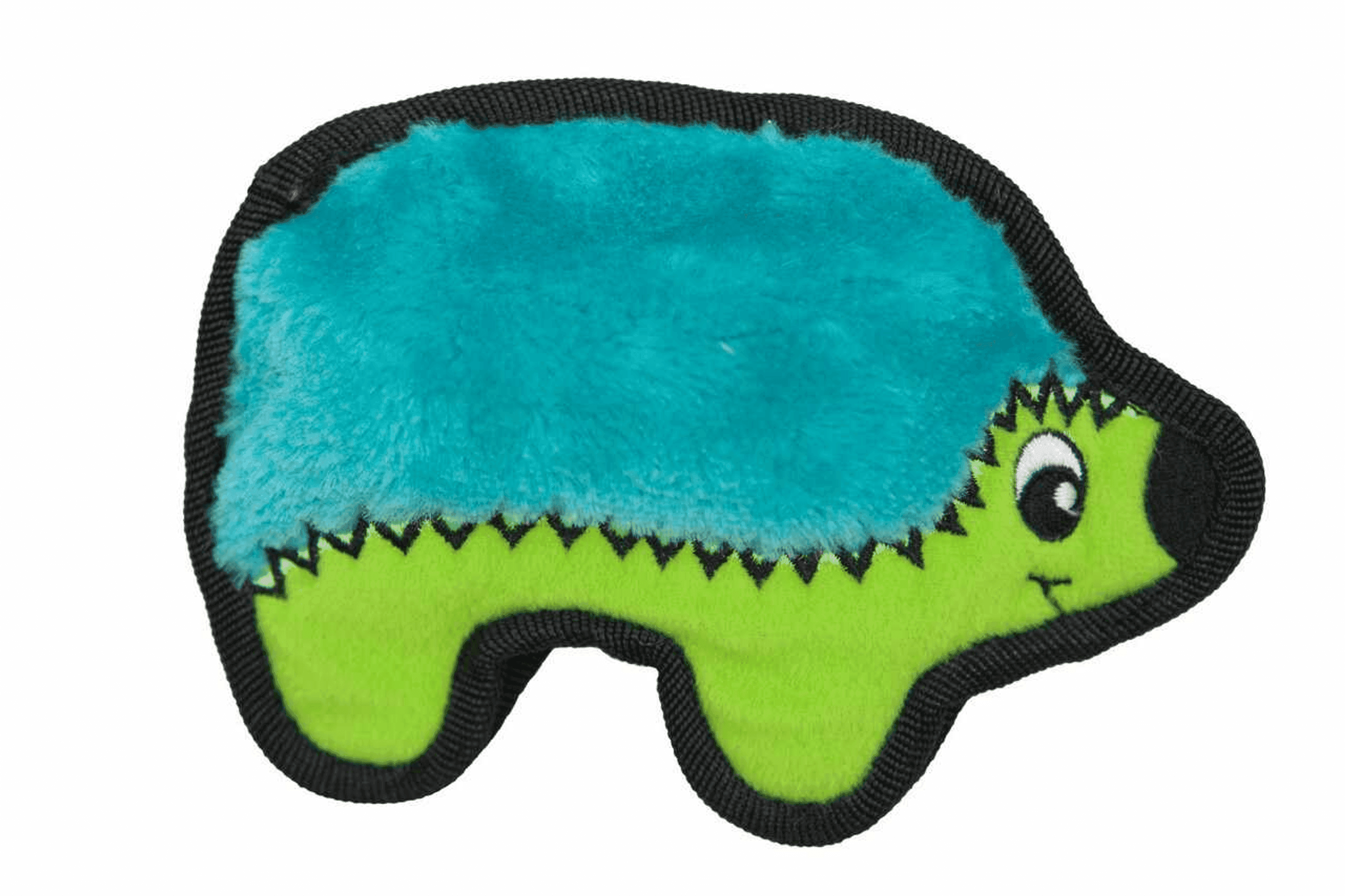 Outward Hound Invincibles Hedgehog Durable Plush Dog Toy Turquoise XS Outward Hound