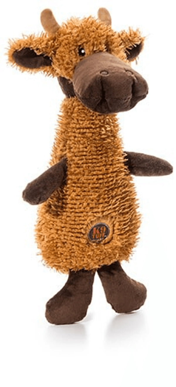 Outward Hound Scruffles Plush Dog Toy Moose Small Outward Hound