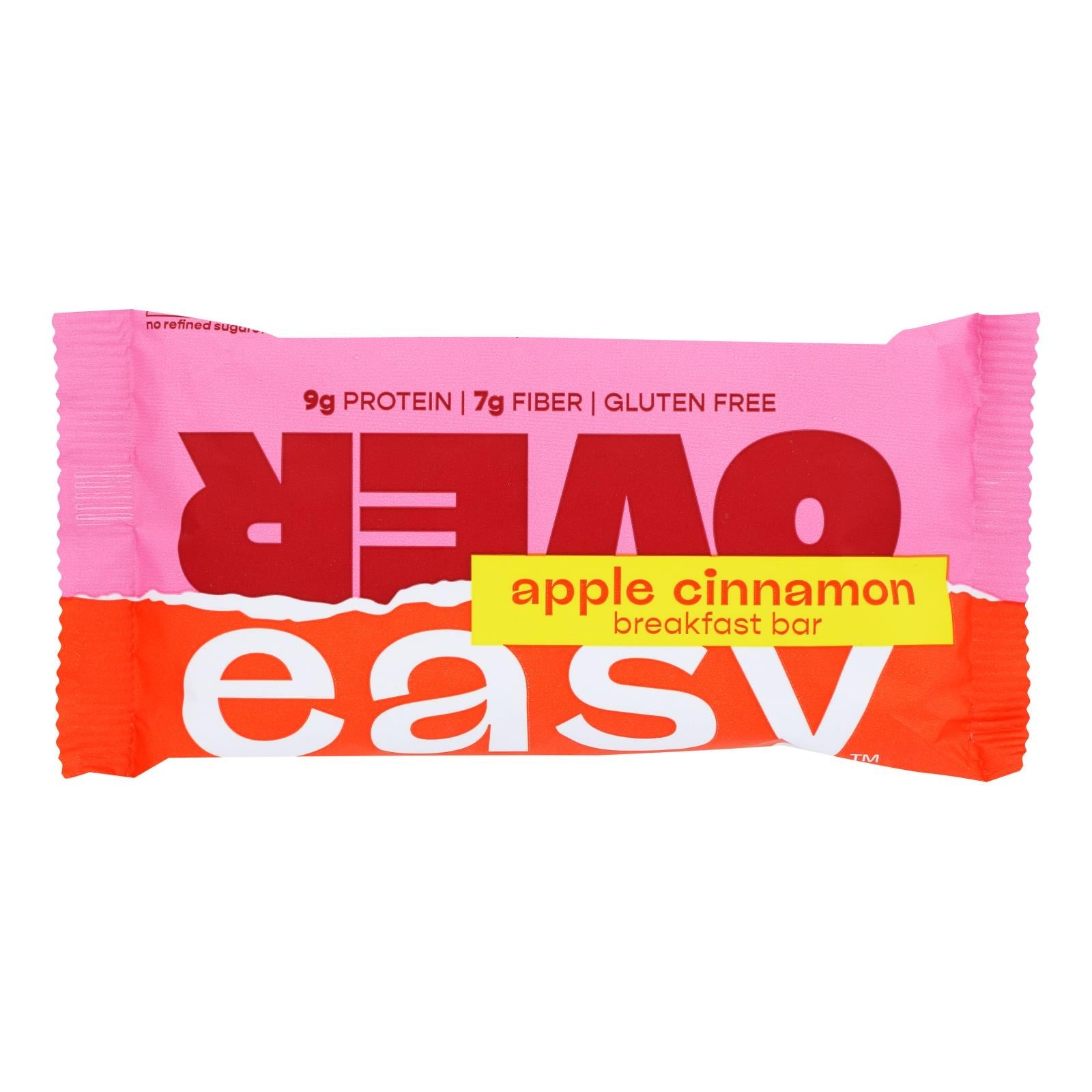 Over Easy - Breakfast Bar Apple Cinnamn - Case Of 12-1.8 Oz Over Easy