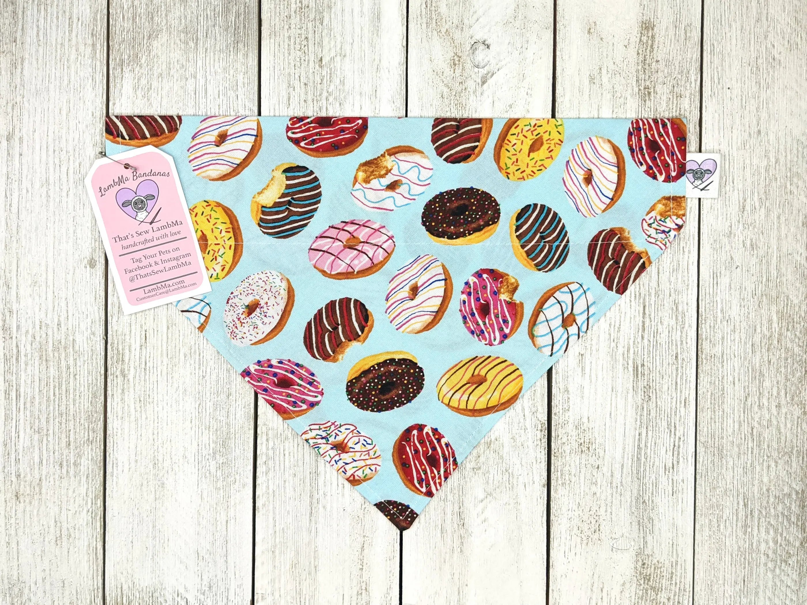 Over-The-Collar Dog Bandana That's Sew LambMa