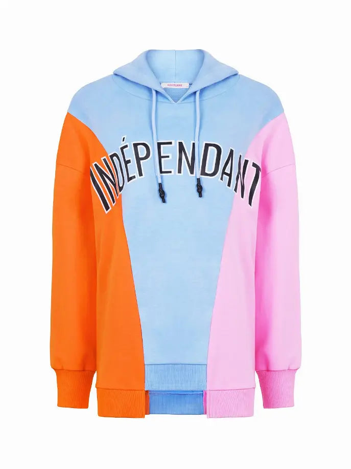 Oversized Print Sweatshirt Monique Store
