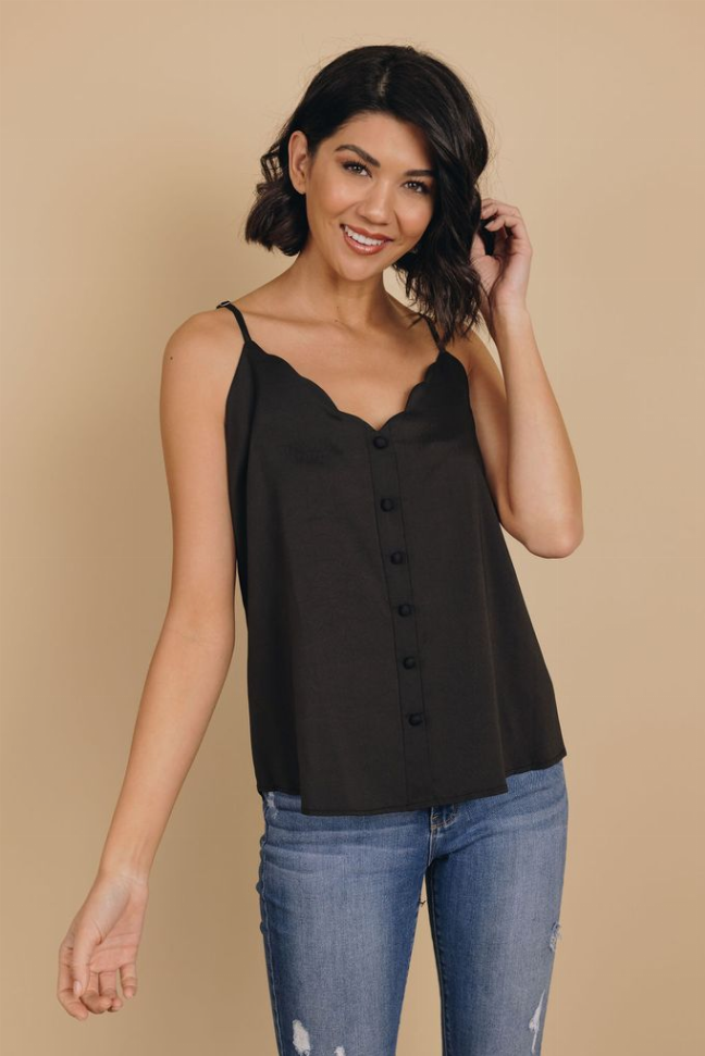 Overwatch Button Tank Stay Warm in Style