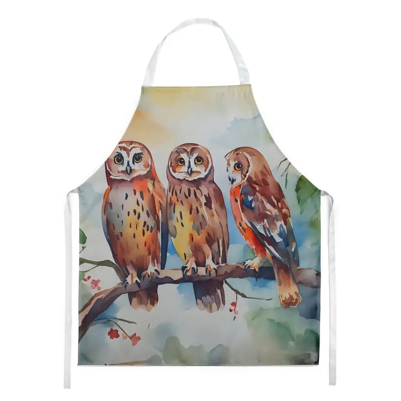 Owls Apron Caroline's Treasures