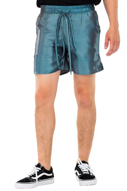 PEACOCK SHEEN SHORTS WEIV