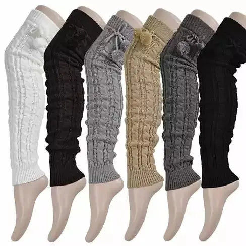 POMPOM LOVE Adorable Knee High Socks Vista Shops