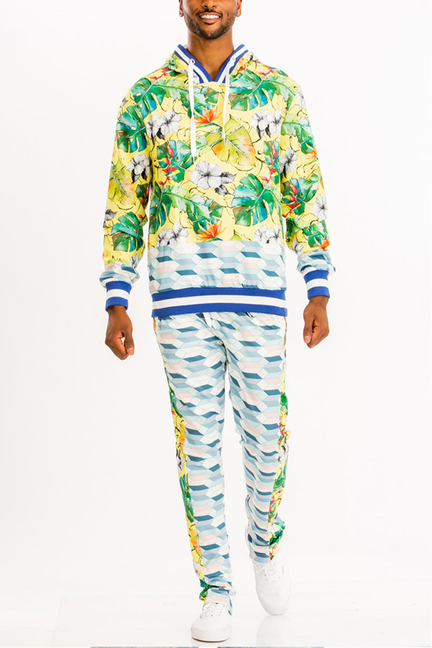 PRINT SWEAT SET WEIV