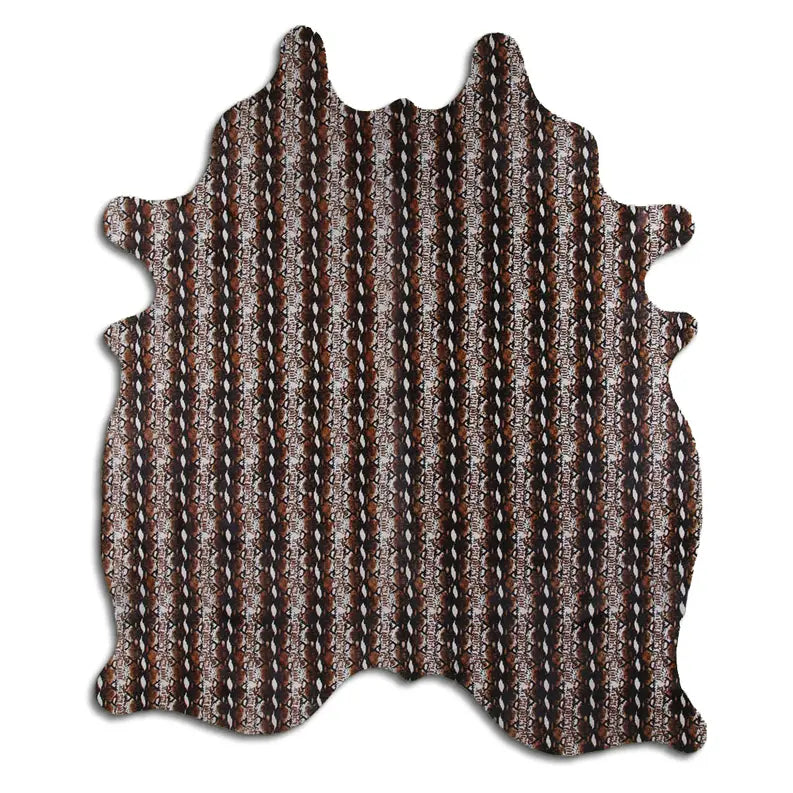 PRINTED HAIR ON COWHIDE SNAKE MODA-DBK
