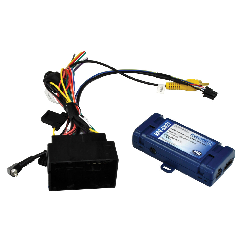 Pac Radio Replacement Interface/steering Wheel Control For Select ’13-’18 Dodge/jeep/ram PAC
