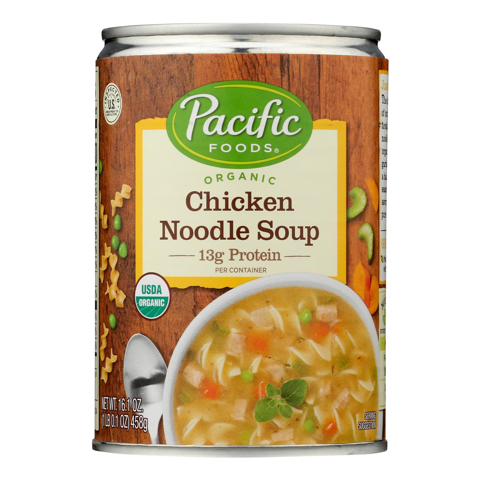 Pacific Foods - Soup Chicken Noodle - Case Of 12-16.1 Oz Pacific Foods