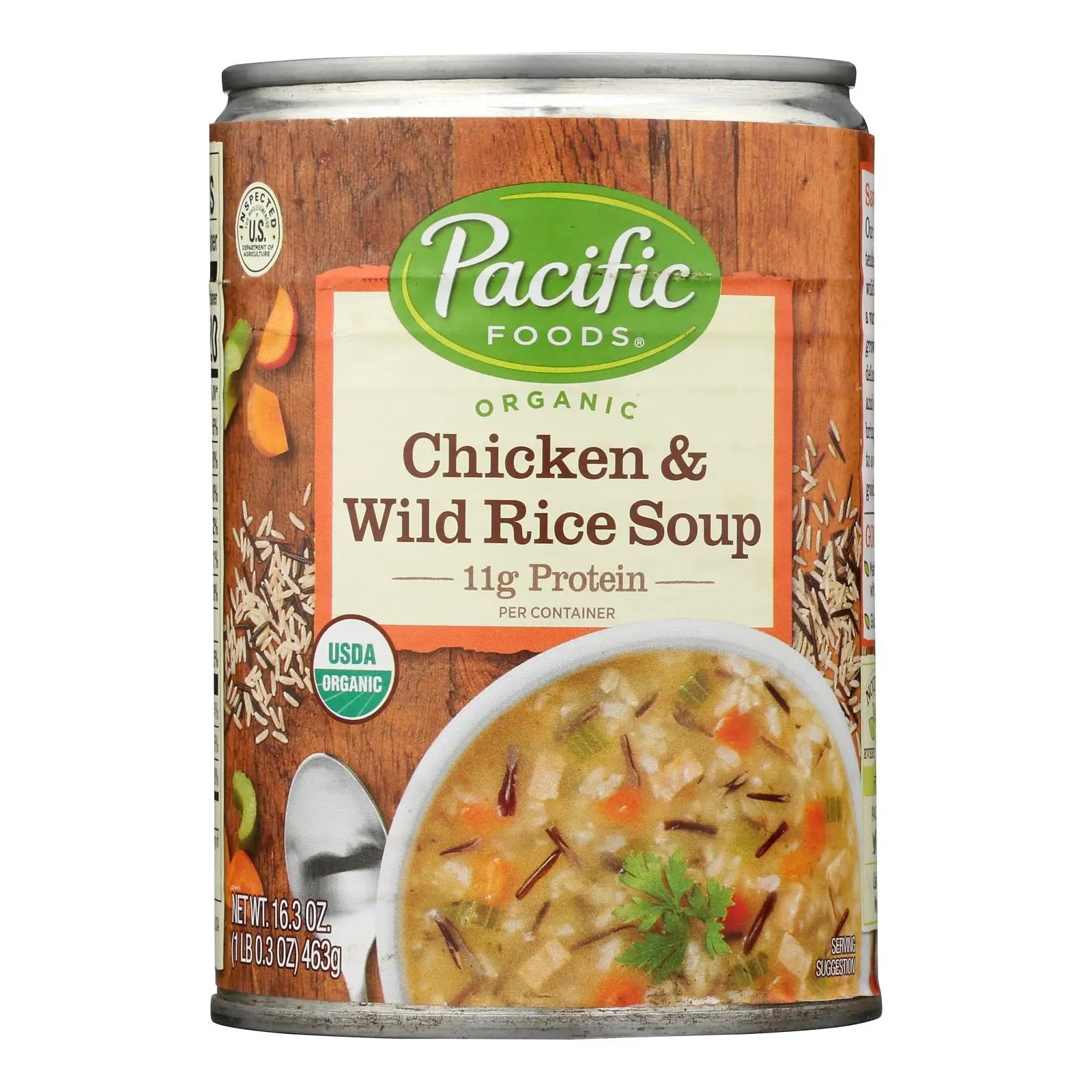 Pacific Foods - Soup Chickn Wild Rice - Case Of 12-16.3 Oz Pacific Foods