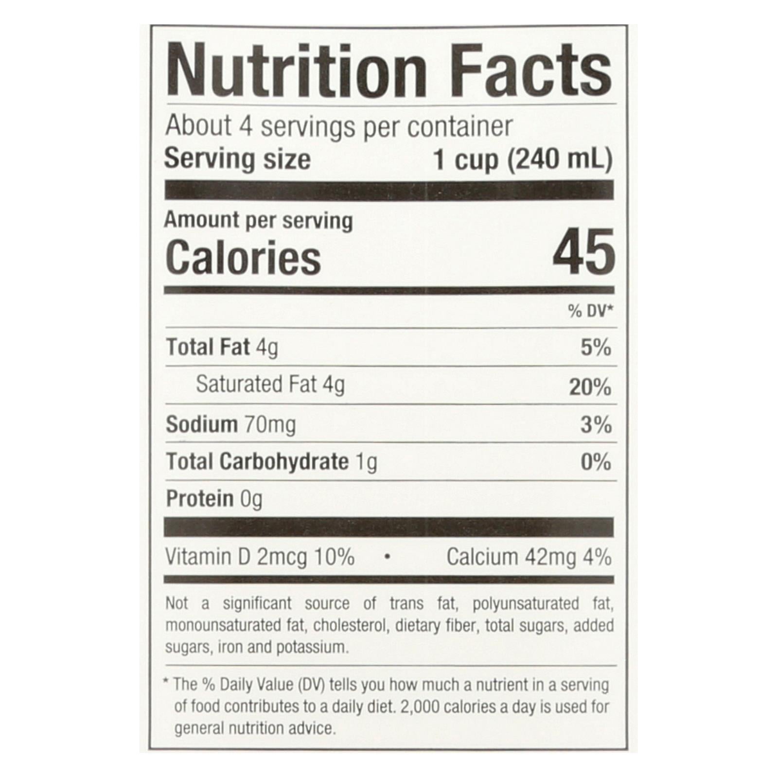 Pacific Natural Foods Coconut Original - Unsweetened - Case Of 12 - 32 Fl Oz. - GreatEagleInc