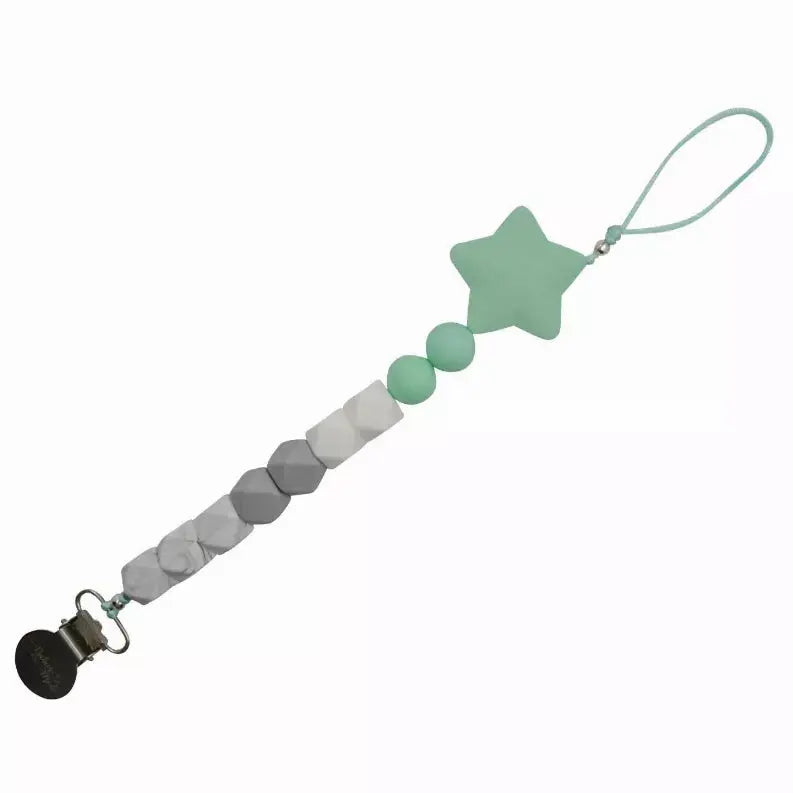 Pacifier Clip Babies a la Mode