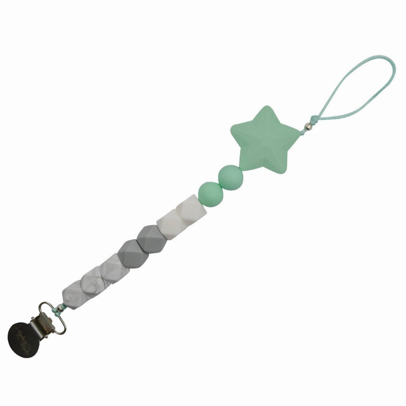 Pacifier Clip Babies a la Mode
