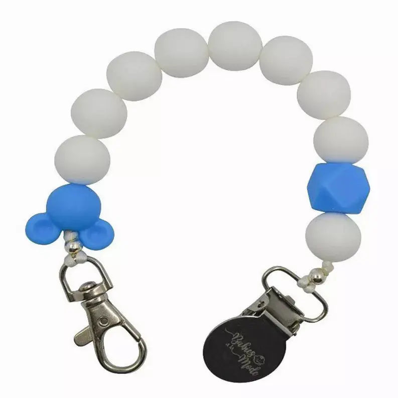 Pacifier Clip Babies a la Mode